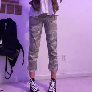MOTHER camo pants